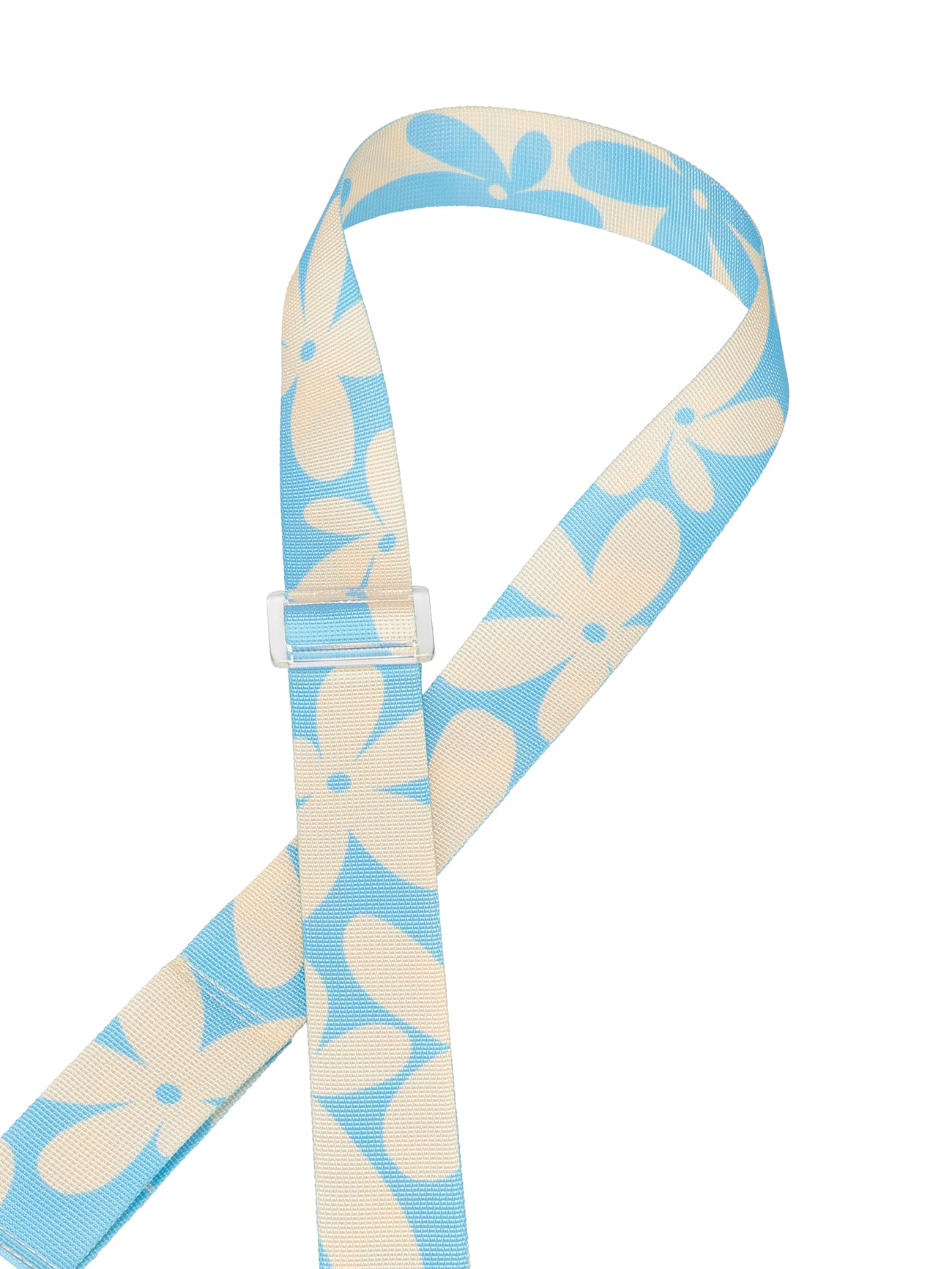 Sport Strap- Yellow Flora on Pacific Blue