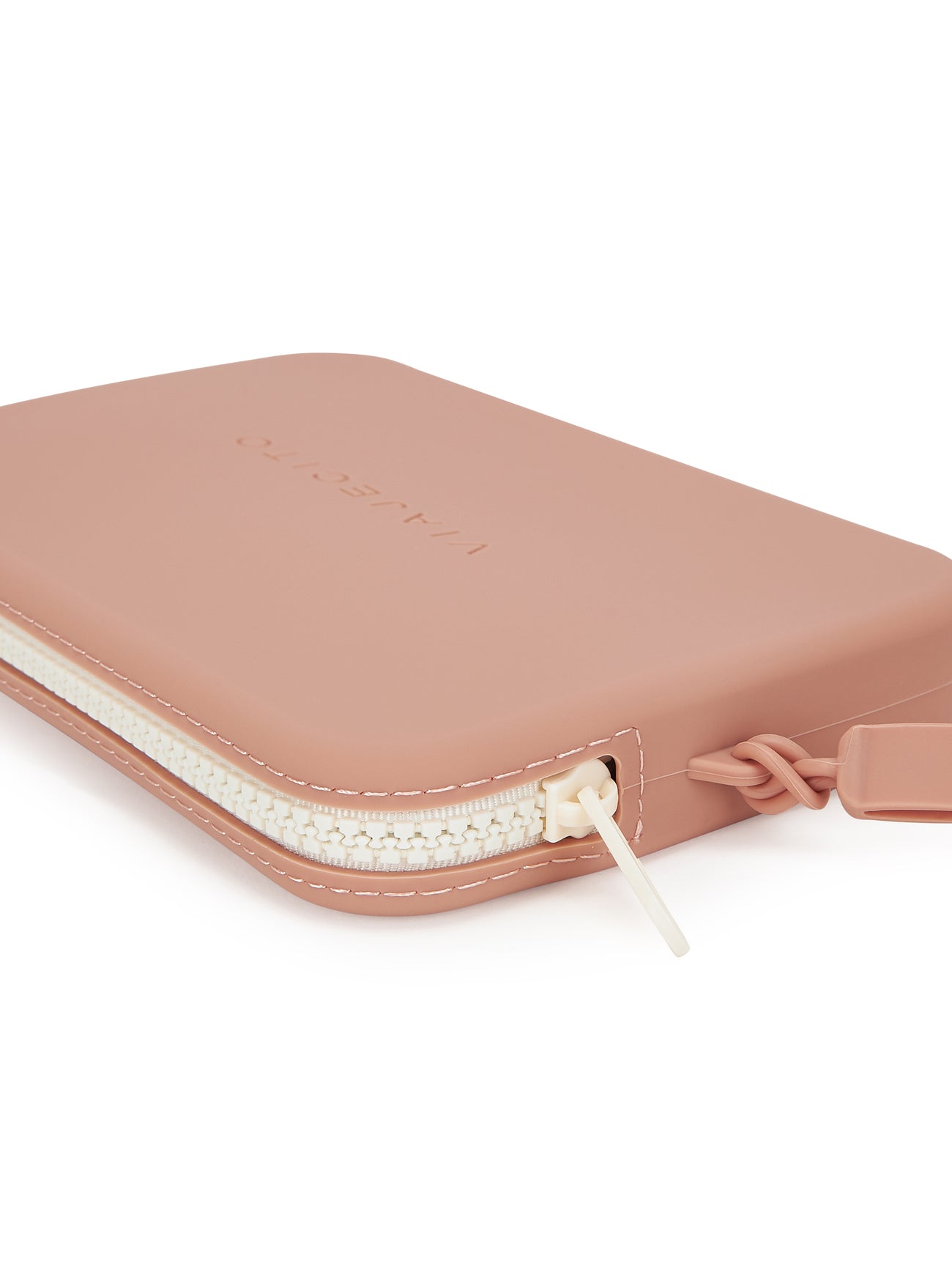 Splashkit Clutch - Smoke Pink w/ Coconut Zip